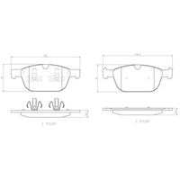 Brembo Front Brake Pads Set P86023N
