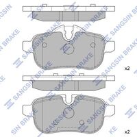 HiQ Rear Brake Pads Set SP1942