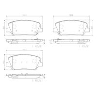 Brembo Front Brake Pads Set P30065N