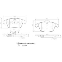 Brembo Front Brake Pads Set P61106N