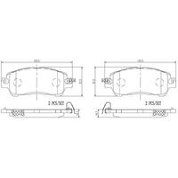 Brembo Front Brake Pads Set P49055N