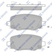 HiQ Rear Brake Pads Set SP1858