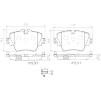 Brembo Front Brake Pads Set P06093N