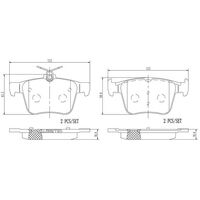 Brembo Rear Brake Pads Set P85124N