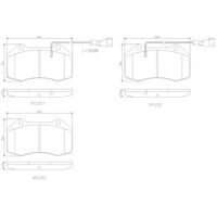 Brembo Front Brake Pads Set P23139N