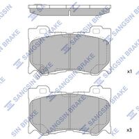 HiQ Front Brake Pads Set SP1471