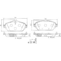 Brembo Front Brake Pads Set P50119N