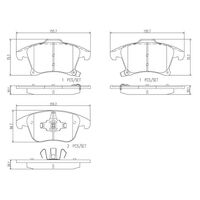 Brembo Front Brake Pads Set P24173N
