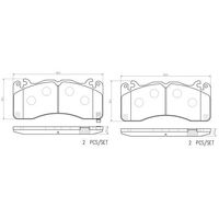 Brembo Front Brake Pads Set P24229N