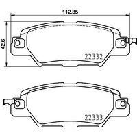 Brembo Rear Brake Pads Set P49053N