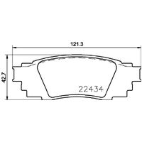 Brembo Rear Brake Pads Set P83160N