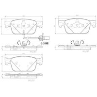 Brembo Front Brake Pads Set P85153N