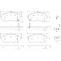 Brembo Front Brake Pads Set P50144N