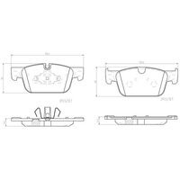 Brembo Front Brake Pads Set P86028N