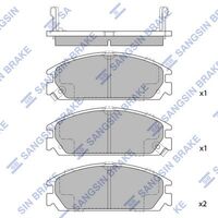 HiQ Front Brake Pads Set SP1346