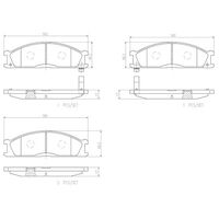 Brembo Front Brake Pads Set P24026N