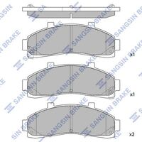 HiQ Front Brake Pads Set SP1264