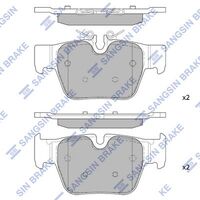 HiQ Rear Brake Pads Set SP4543