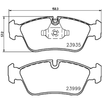 Hella Pagid Brake Pad Set T1446