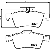 Hella Pagid Brake Pad Set T1489