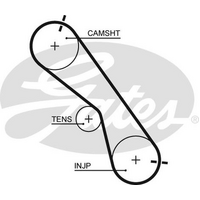 Gates T1511 - 58097 X 25MM (5560XS) Timing Belt