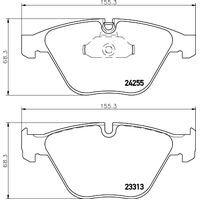 Hella Pagid Brake Pad Set T1770