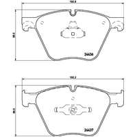 Hella Pagid Brake Pad Set T1792