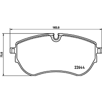 Hella Pagid Brake Pad Set T2692