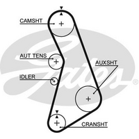 Gates Timing Belt T291
