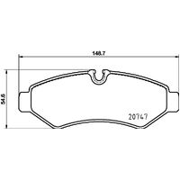 Hella Pagid Brake Pad Set T4184