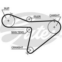 Gates Timing Belt T842