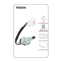 TRIDON Brake Light Switch TBS006 fits Toyota Corona RT118 2.0 +more