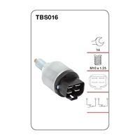 TRIDON Brake Light Switch TBS016 fits Mitsubishi Magna TP 2.6 +more