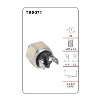 Tridon Brake Light Switch TBS071