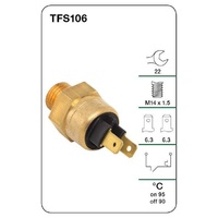 TRIDON thermo fan switch TFS106 fits BMW 3 Series E21 320 +more
