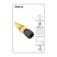 TRIDON thermo fan switch TFS114 fits Mazda 121 DB 1.5 i +more