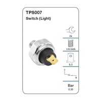 TRIDON Oil Pressure Switch TPS007 fits Mitsubishi Verada KF 3.5 i +more