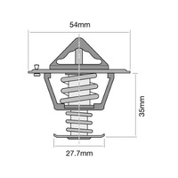 TRIDON Thermostat TT228-195 fits Peugeot 405 15B 1.9 +more