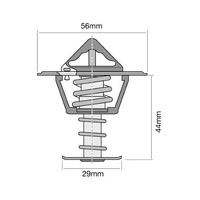 TRIDON Thermostat TT281-180 fits Mitsubishi Magna TF 2.4 +more