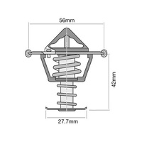 TRIDON Thermostat TT299-180 fits Mitsubishi Mirage CE 1.5 12V  +more