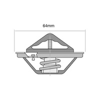 TRIDON Thermostat TT320-180 fits Nissan Patrol Y61,GU 4.5 +more