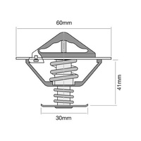 TRIDON Thermostat TT410-180 fits Toyota Land Cruiser Prado 3.0 D-4D +more
