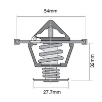 TRIDON Thermostat TT427-180 fits Nissan X-Trail T30 2.5 +more