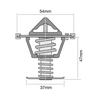 TRIDON Thermostat TT456-187 fits Holden Adventra VY 5.7 i V8 CX8/LX8 +more