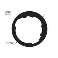 TRIDON thermostat gasket TTG35 fits Honda Integra DC4,DC2 1.8 Type-R +more