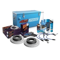 Bendix Front Brake Rotors Set Upgrade Kit U4WD-BUK31+2