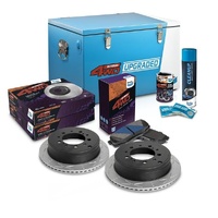 Bendix Rear Brake Rotors Set Upgrade Kit U4WD-BUK35