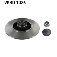 SKF Rear Brake Disc Rotors Set VKBD1026